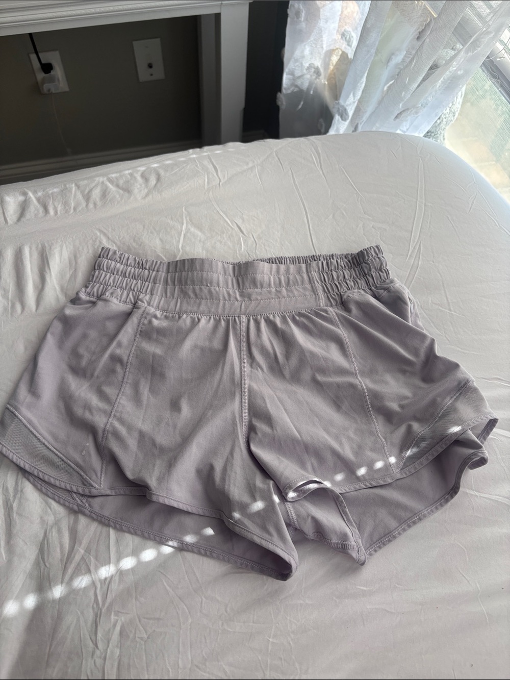 Light Lavender Lululemon Shorts